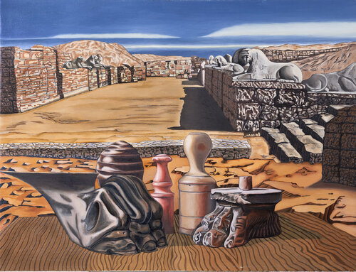 La Valle degli Oggetti Dimenticati von Luciano Vannoni, Malerei kaufen auf Singulart