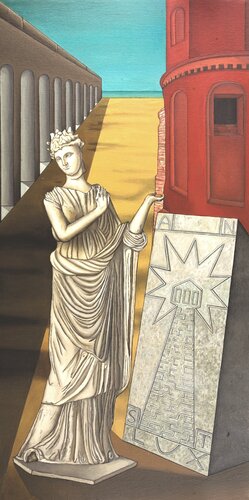 Il Segreto della Stele von Luciano Vannoni, Malerei kaufen auf Singulart