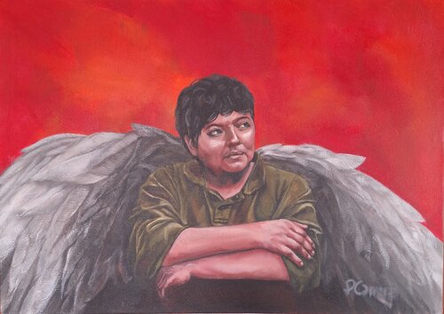 Angel No 5 by Paola Carrera, Painting for Sale on Singulart