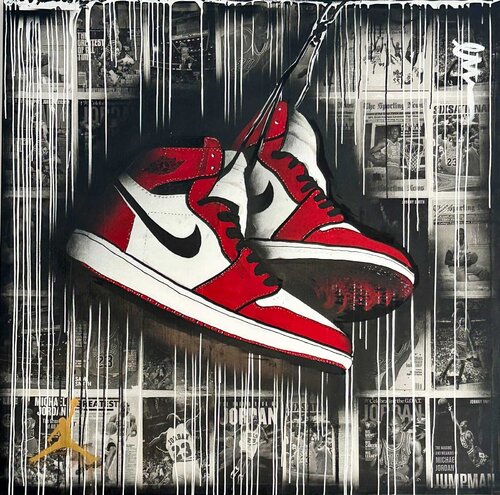 Homenaje a una leyenda van Hector Cortina Pascual, Schilderij te koop op Singulart