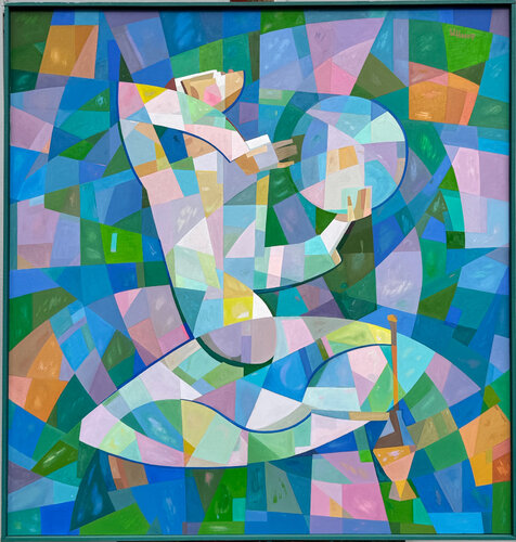 Doirabazm (Doira celebration) by Nodir Shoabduraximov, Painting for Sale on Singulart