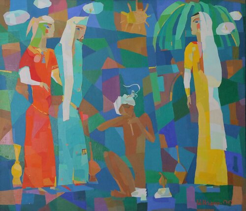 The Charmer by Nodir Shoabduraximov, Painting for Sale on Singulart