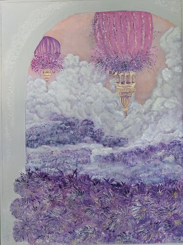 Lavender Passage di Romanova Ekaterina, Pittura in vendita su Singulart
