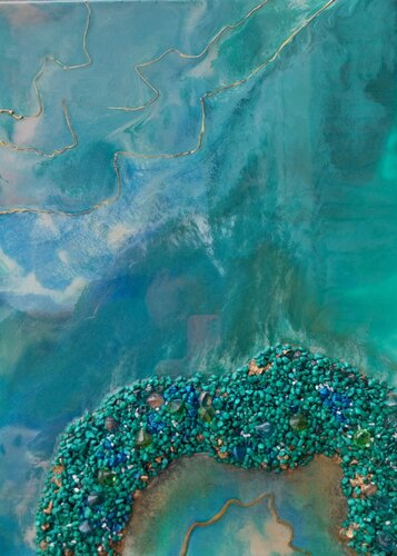 Pulse of the Earth by Romanova Ekaterina, Painting for Sale on Singulart