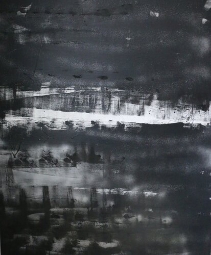 In the dark side de Francesca Ceccacci, Pintura a la venta en Singulart