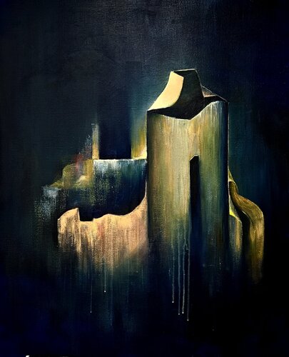 la tour pliée de Marc Pintaud, Pintura a la venta en Singulart