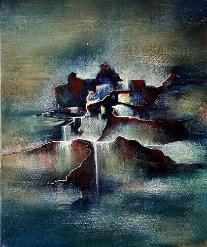 Etais ce mieux avant ? by Marc Pintaud, Painting for Sale on Singulart