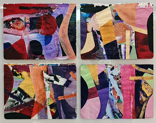 Chaotic Beauty par Armin Aintebli, Peinture en vente sur Singulart