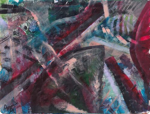 Controlled Chaos von Armin Aintebli, Malerei kaufen auf Singulart