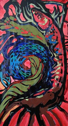 Спокуса by IRYNA BURDA, Painting for Sale on Singulart