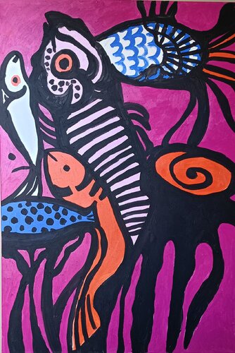 Restless life by IRYNA BURDA, Painting for Sale on Singulart