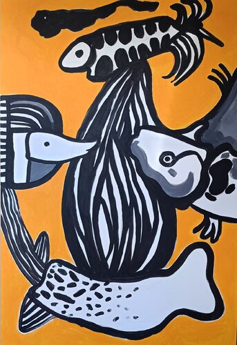 I can Be Evil by IRYNA BURDA, Painting for Sale on Singulart