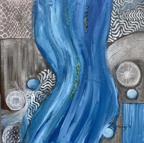 FLUIR di Mayte Yagüe, Pittura in vendita su Singulart