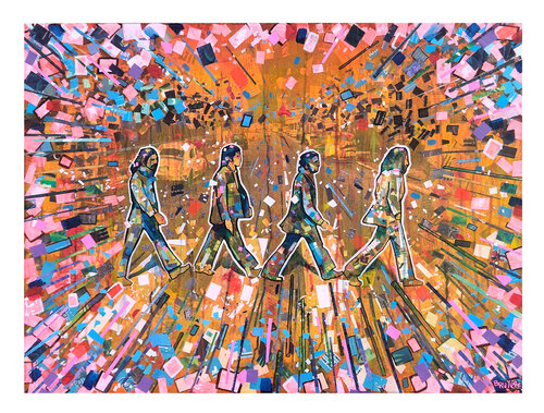 The Beatles von Loïc Bruyère, Malerei kaufen auf Singulart