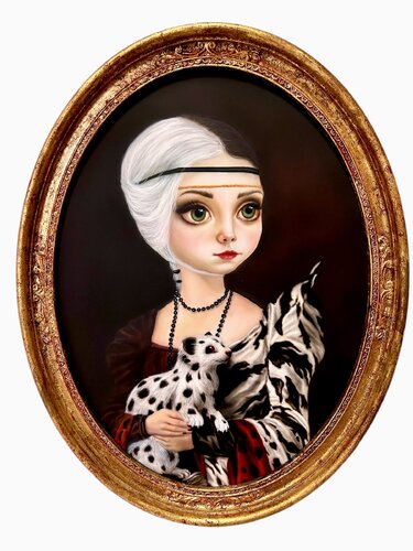 La Cruella del Armiño de Luz de la Calle, Pintura a la venta en Singulart