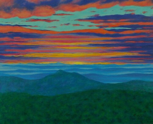 Over the Top di Charles Hill, Pittura in vendita su Singulart
