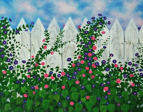 Morning Glory di Charles Hill, Pittura in vendita su Singulart