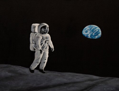 One Giant Leap von Charles Hill, Malerei kaufen auf Singulart