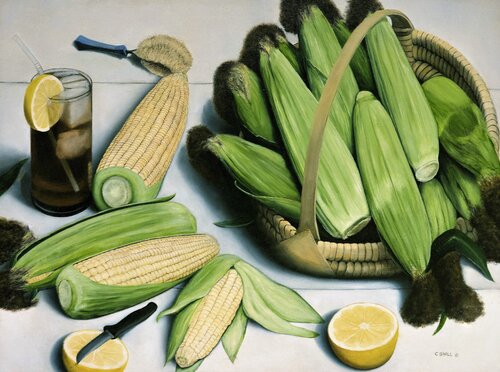 Summer Corn von Charles Hill, Malerei kaufen auf Singulart