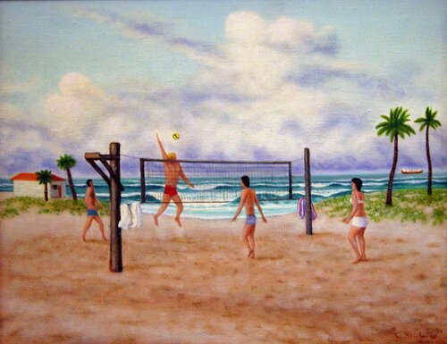 Over the Top par Charles Hill, Peinture en vente sur Singulart