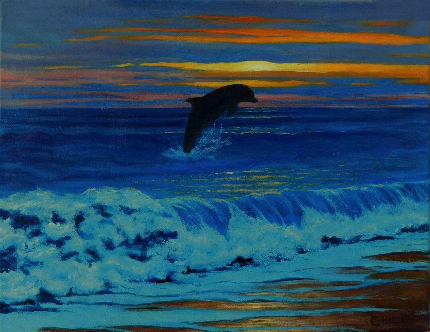 Sunrise Surf Charles Hill
