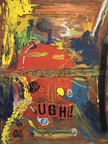 Ugh von Mary Kovach, Malerei kaufen auf Singulart