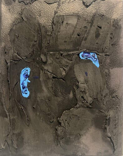 Lost Blue von Mary Kovach, Malerei kaufen auf Singulart