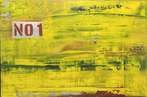 Broken No1 di Mary Kovach, Pittura in vendita su Singulart