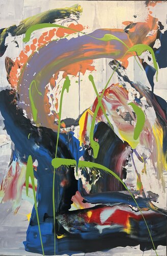Flow von Mary Kovach, Malerei kaufen auf Singulart