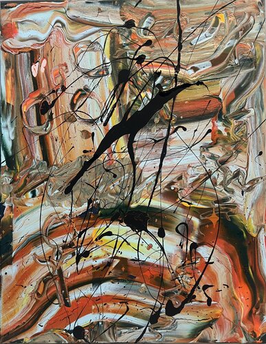 Chaos von Mary Kovach, Malerei kaufen auf Singulart