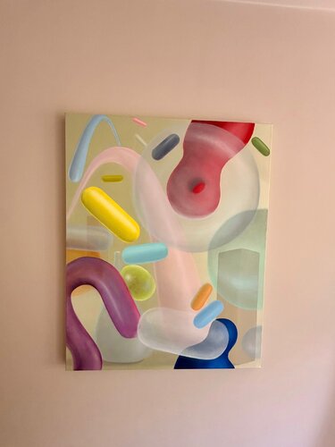 Floating Robjects by Robert-Jan Poorter, Painting for Sale on Singulart