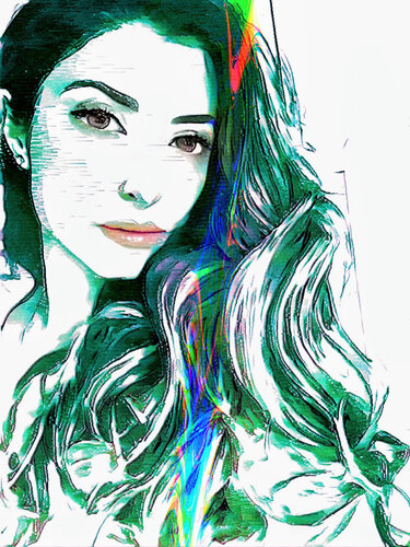 The most Beautiful Woman on Earth di Tomaz Favilla, Digitale in vendita su Singulart