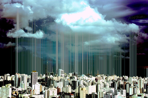 The Rains Finally Arrive di Tomaz Favilla, Digitale in vendita su Singulart