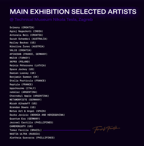Selected Artists van Tomaz Favilla, Digitaal te koop op Singulart