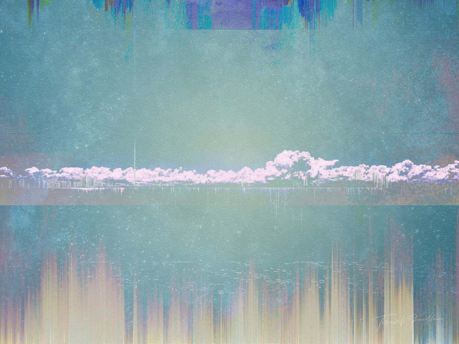 Cloud 432Hz Tomaz Favilla Print for sale