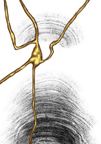 Healing Lines XI par Patrycja Sprada, Digital en vente sur Singulart