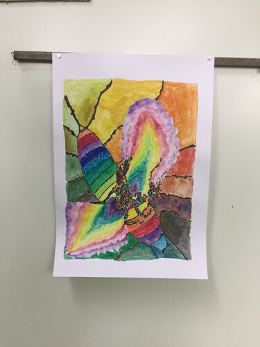 "Blooming"2 by Konstantin Rüchardt, Work on Paper for Sale on Singulart