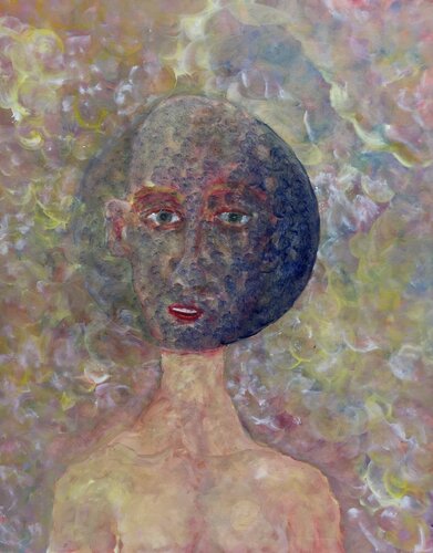 Planetarier 1 di Konstantin Rüchardt, Pittura in vendita su Singulart