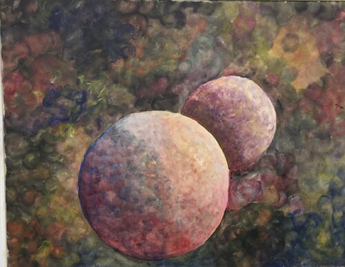 Liebe Grüße vom Planeten1 di Konstantin Rüchardt, Pittura in vendita su Singulart
