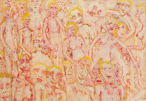 Volk di Konstantin Rüchardt, Pittura in vendita su Singulart