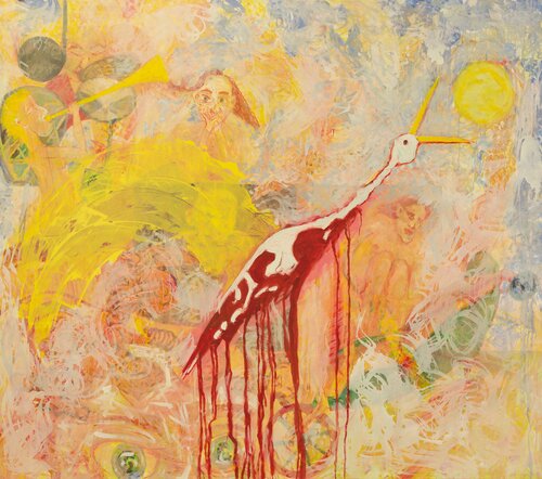 Phönix di Konstantin Rüchardt, Pittura in vendita su Singulart