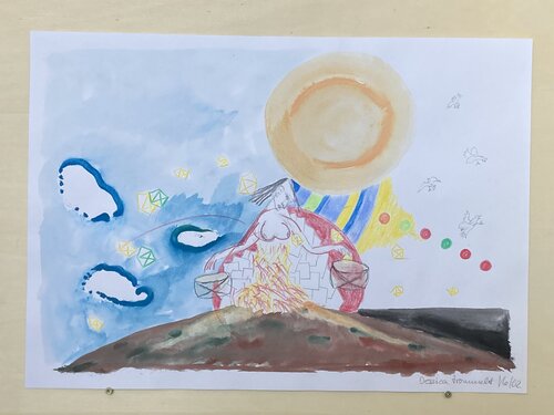 Jessica trommelt de Konstantin Rüchardt, Obra en papel a la venta en Singulart