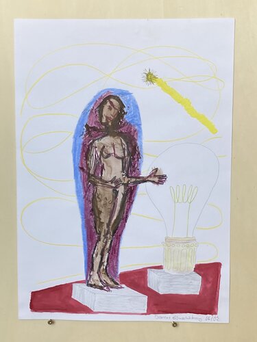 Jessicas Einschätzung by Konstantin Rüchardt, Work on Paper for Sale on Singulart