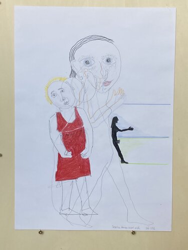Jessica konzentriert sich di Konstantin Rüchardt, Opera su carta in vendita su Singulart