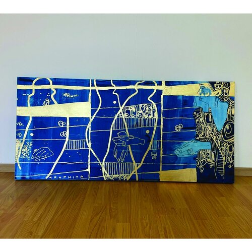 SGUARDO AL FUTURO par Cecilia Bellini Graphite, Peinture en vente sur Singulart