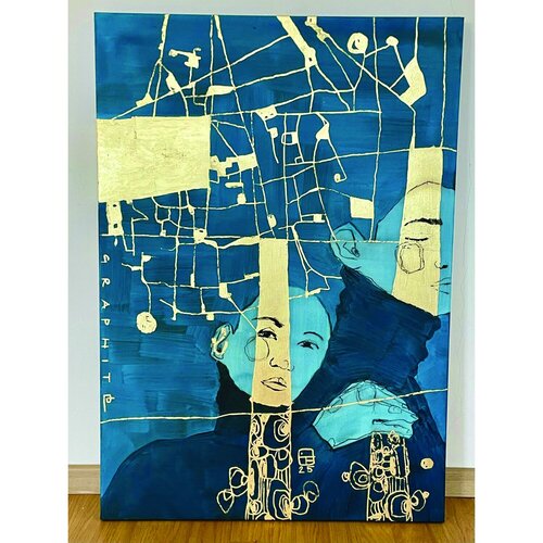 SOSTENERE L'ACCETTAZIONE par Cecilia Bellini Graphite, Peinture en vente sur Singulart