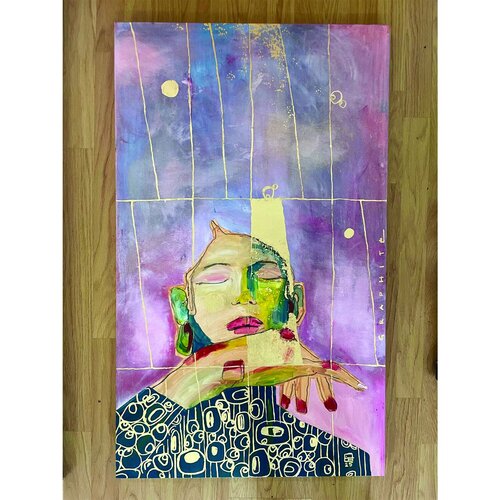 L'INFINITO NELLA MENTE par Cecilia Bellini Graphite, Peinture en vente sur Singulart