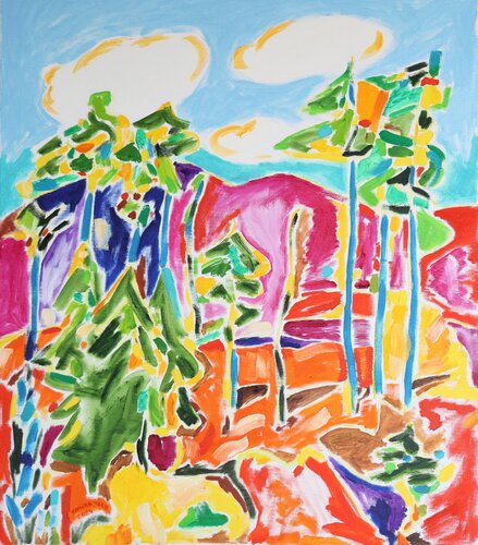 Forest van Tamara Jare, Schilderij te koop op Singulart