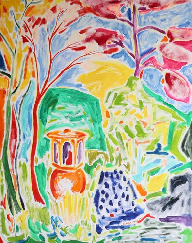 Japanese Garden de Tamara Jare, Pintura a la venta en Singulart