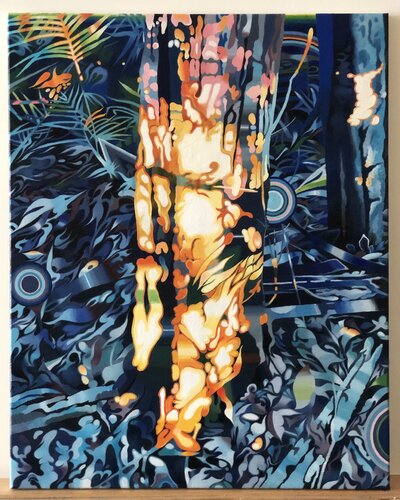 Still Witness by Kengnek, Painting for Sale on Singulart